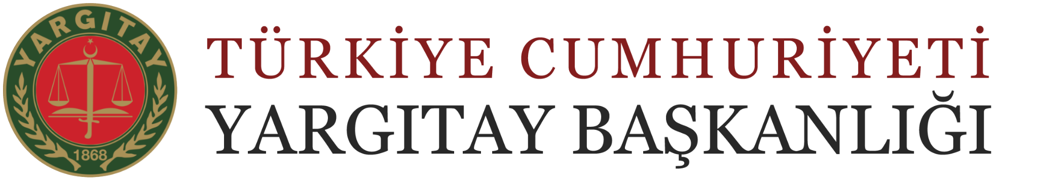 Türkiye Cumhuriyeti Yargıtay Başkanlığı logosu